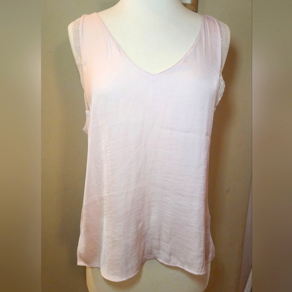 Van‎ Winkle & Co Baby Pink Sleep Tank Size Small